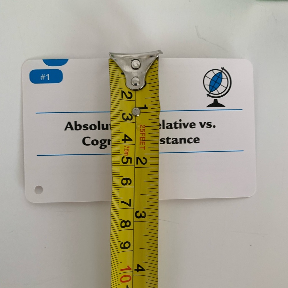 Barron's AP Human Geography Flash Cards 3rd Edition Ring Included Like New - Picture 13 of 13